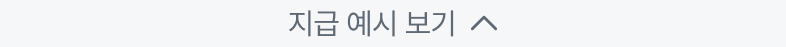 지급 예시 닫기